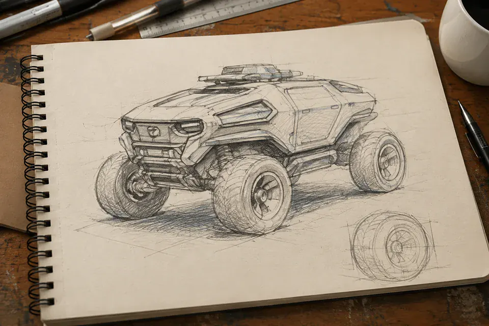 Whisk AI for Concept Exploration — Before
