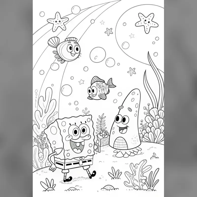 Comic Coloring — Before