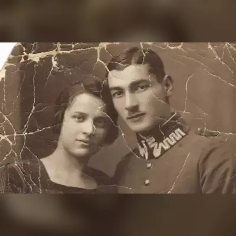 Photo Restoration — Before